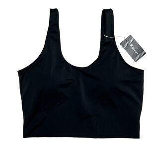 Black Sports Bra Size Medium NWT